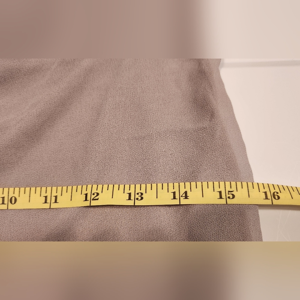 Simply Vera Wang Grey Sleeveless Top - Picture 6 of 7